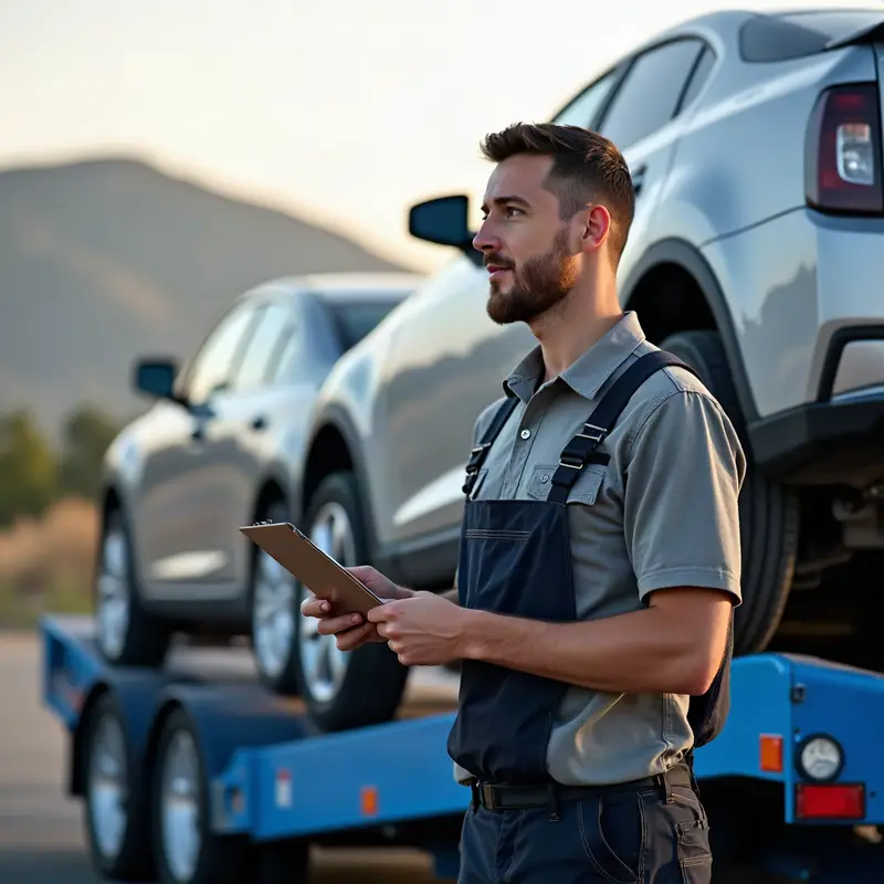 Beacon Auto Transport — Auto Transport team at work